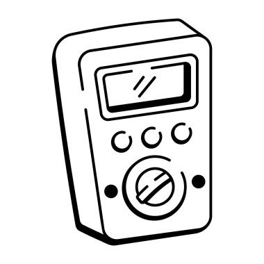 El x ışını rapor simgesi el çizimi biçimi