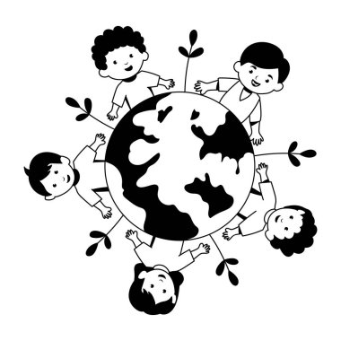 Çocuk Günü 'nün kabartma şekli 