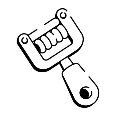 İngiliz anahtarı ve tornavida simgesi, özet biçimi