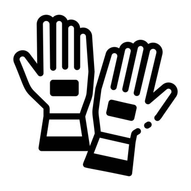 Koruyucu eldivenlerin bir simgesi. 