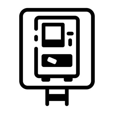 Otomat tabelasının satır biçimi simgesi 