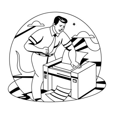 Karakter çizimi kabartma biçiminde yazdırılıyor 