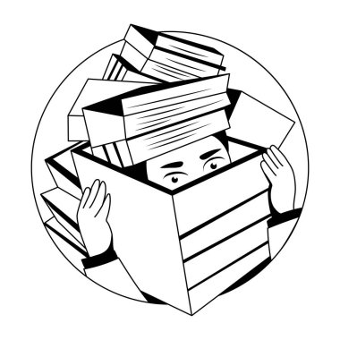 Çalışan, iş yükü ve kabartma çizimlerinden dolayı kendini gizliyor 