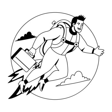 Kabartma biçiminde yüksek başarılı illüstrasyon 