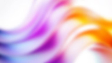 Dalgalı çizgileri olan neon bir arkaplan tasarımı 