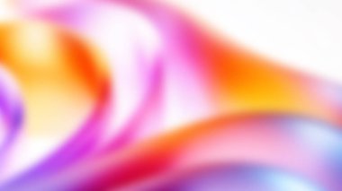 Soyut gradyanı olan renkli bir neon duvar kağıdı sanatı 