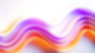 Dalgalı efektli yaratıcı neon arkaplan tasarımı