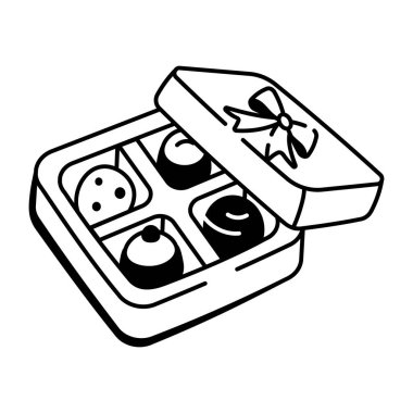 Halo kalbin el çizimi simgesi. 