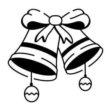 Paskalya çanları için bir el resmi. 