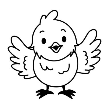 Paskalya fıstığının el çizimi simgesi. 