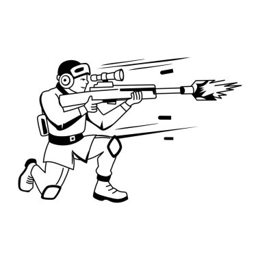 Keskin nişancı bir nişancının sembolü.