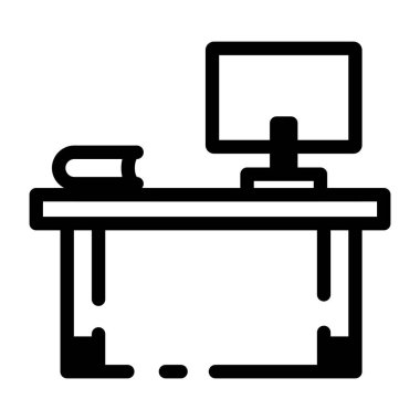 Bir okuma lambasının doğrusal simgesi okunuyor 