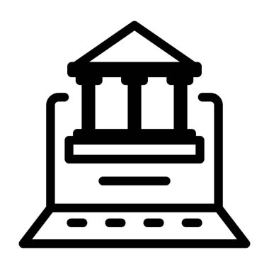 Bir okuma lambasının doğrusal simgesi okunuyor 