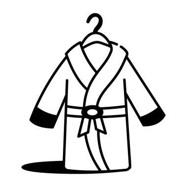 Bornozu gösteren karalama tarzı bir simge 