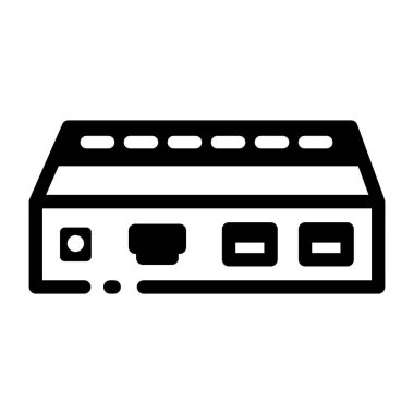 Bir kenetlenme istasyonunun kabartma biçimi simgesi 