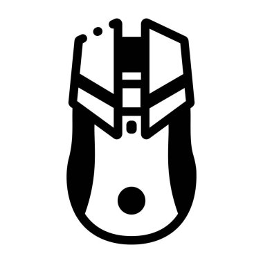 Bir oyun faresini gösteren bir kabartma biçimi simgesi 