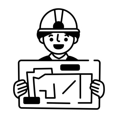 Bir plazma kesicinin karalama biçimi simgesi Cgliph, vektör, simge 