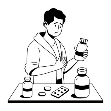 İlacı olmayan kötü karakterin bir sembolü. 