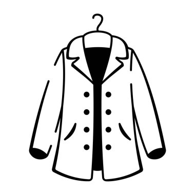 Sonbahar fenerinin el çizimi simgesi. 