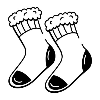 Sonbahar fenerinin el çizimi simgesi. 