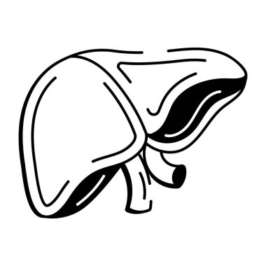 Yarım yamalak tasarlanmış bir alkol lambasının simgesi.