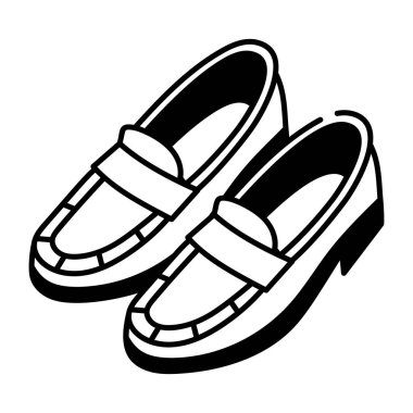 Mokasen mokasenlerinin kusurlu bir simgesi