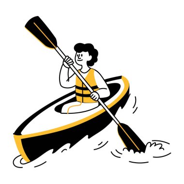 Bir karalama stili illüstrasyonuName 