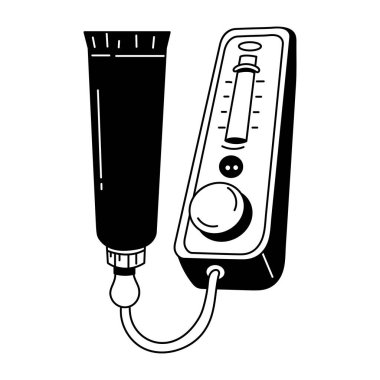 Diş kontrolü illüstrasyonunu yarım yamalak yap 