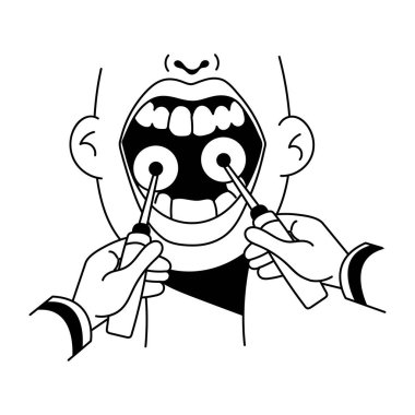 Diş prosedürü illüstrasyonuName 