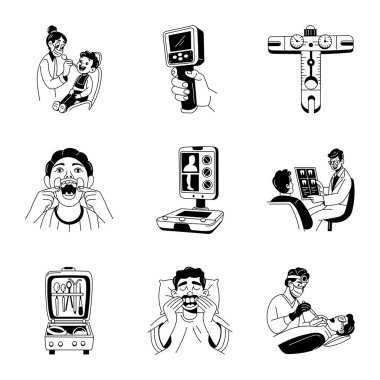 Sketchy Biçim Diş Hattının Çizimleri