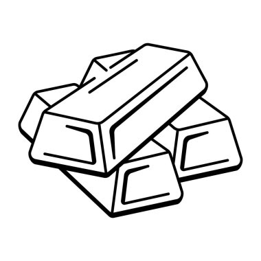 Sarmalanmış bir halatı tasvir eden bir el çizimi simgesi