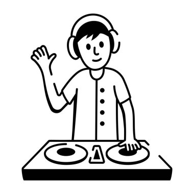 Müzikal Doodle Biçimi Simgeleri 