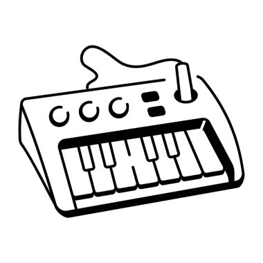 Müzikal Doodle Biçimi Simgeleri 