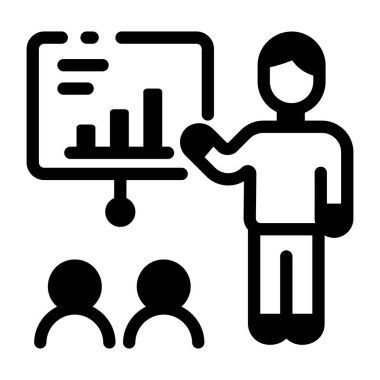 Çözüm çerçevesini gösteren simge simgesi 