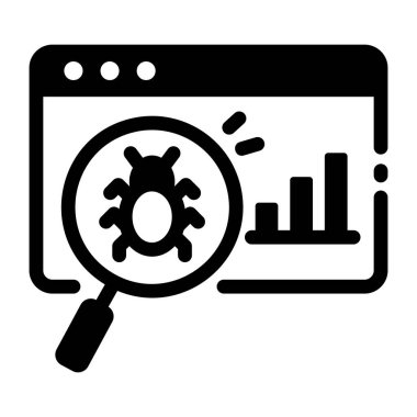 Çözüm çerçevesini gösteren simge simgesi 
