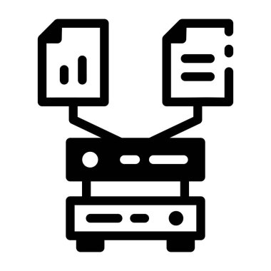 Çözüm çerçevesini gösteren simge simgesi 