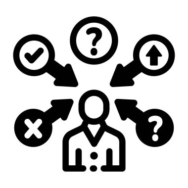 Çözüm çerçevesini gösteren simge simgesi 