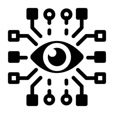 Çözüm çerçevesini gösteren simge simgesi 