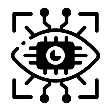 Çözüm çerçevesini gösteren simge simgesi 