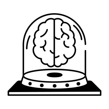 Korunmuş beynin doğrusal biçim simgesi