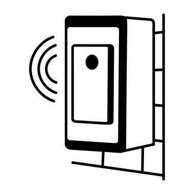 Gelişmiş akıllı sensör için bir taslak biçim simgesi