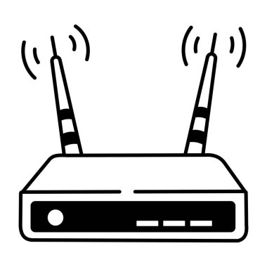 Yönlendiricinin çizim biçimi simgesi