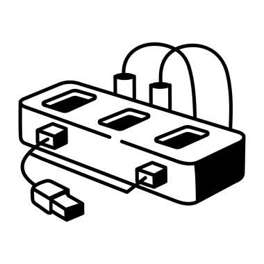 Dizüstü bilgisayarın karalama tarzı simgesi