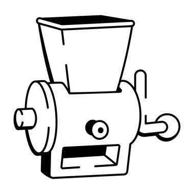 Bitki rafının karalama tarzı simgesi