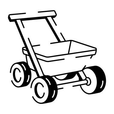 Bitki rafının karalama tarzı simgesi