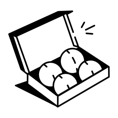 Top kutusunu gösteren bir çizim biçimi simgesi