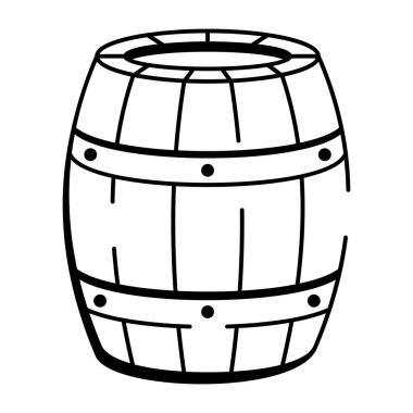 Reçine fıçısının yarım yamalak bir simgesi