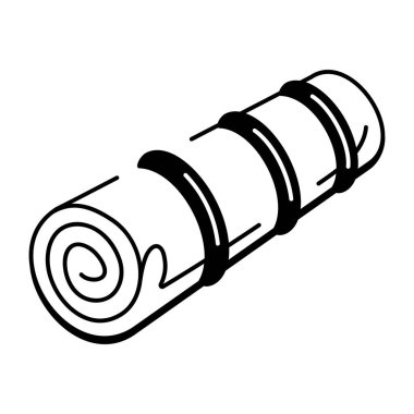 Bileşik rulonun çizim biçimi simgesi