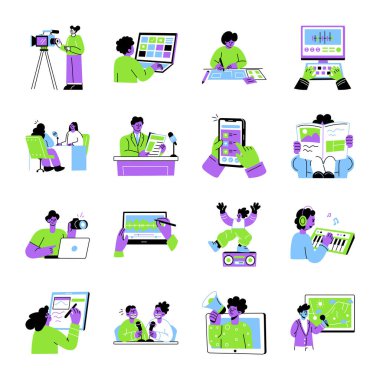 Ortam Düz Biçimli Çizimler 