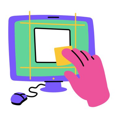 Tabela aracının düz bir çizimi